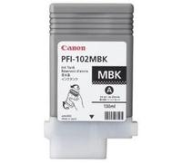 Canon pfi-102mbk ink tank pigment matte black cartuccia d'inchiostro originale nero