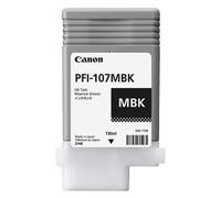CANON PFI-107MBK Cartuccia Inchiostro 130 ml Nera Opaca Originale