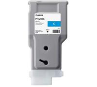 Canon PFI-207C Ink Cartridges - Cyan