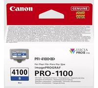ORIGINALE Canon Cartuccia d'inchiostro Blu PFI-4100b 6786C001 80ml