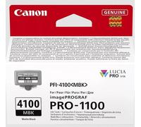 Canon PFI-4100MBK Genuine Printer Ink Cartridge - High Performance & Fade Resistant Ink (1 x Matte Black Cartridge) - Compatible with imagePROGRAF PRO-1100