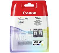 Canon PG 510 CL 511 originale MULTIPACK PIXMA MP492 MP495 MP499 MX32.