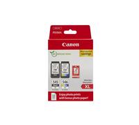 Canon PG 545 XL CL 546 XL VALUE SEC Confezione da 2 Cartucce d inchiostro (Nero