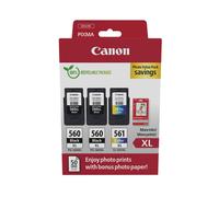 Canon 8286B015 cartuccia d'inchiostro 3 pz Originale Resa elevata (XL) Nero, Ciano, Magenta, Giallo