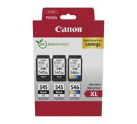 Canon PG 545XL x2 CL 546XL FINE Multipack Cartucce Originali 2x Nero più Colore