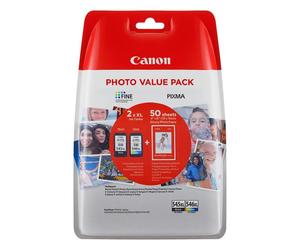 Canon PG545XLCL546XL ink cartridge 2 pcs Original High XL Yield Nero Cyan Yellow Magenta