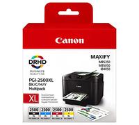 Canon PGI-2500XL BK Serbatotio inchiostro, Formato XL Blister Security, Nero