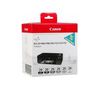 CANON - PGI-29 MBK / PBK / DGY / GY / LGY / CO Serbatoio Ink Inchiostro 6 colori per Canon PIXMa Pro 1 Capacit 16524 Pagine