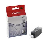Canon PGI-520 BK - Cartuccia certificata Canon - Formato Standard - Nero Pigmentato - Imballaggio Cartone Riciclabile