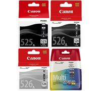 Canon PGI-525PGBK- CLI-526 Y-C-M-BK-GY MG6150 MG6250 MG8150 MG8250