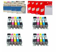 CANON PGI-570 CLI-571 KIT 5 10 20 30 CARTUCCE COMPATIBILI 24ml/13ml CON CHIP