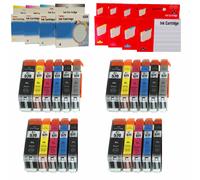 CANON PGI-570 CLI-571 KIT 6 11 22 33 CARTUCCE COMPATIBILI 24ml/13ml CON CHIP