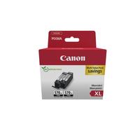 Canon PGI-570XL High Yield Genuine Ink Cartridges, Pack of 2 (Black) - Security