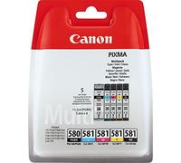 Canon Confezione multipla di inchiostri PGI-580BK/CLI-581 BK/C/M/Y