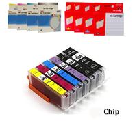 CANON PGI-580 CLI-581 KIT 6 11 22 33 CARTUCCE COMPATIBILI 25ml/12ml CON CHIP