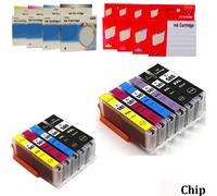 CANON PGI-580 CLI-581 KIT 6 11 22 33 CARTUCCE COMPATIBILI 25ml/12ml CON CHIP