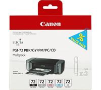 Cartuccia stampante Canon PGI-72PBK/GY/PM/PC/CO - 5 colori Multipack