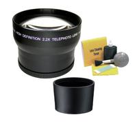 Canon Powershot G16 2.2 x teleobiettivo ad alta definizione, (con adattatore obiettivo) + Nwv diretto 5 pezzi kit di pulizia