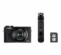 Canon PowerShot G7 X Mark III 20.1MP Fotocamera Compatta Nero Vlogger Kit Nuovo