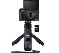 Canon PowerShot G7X Mark III Vlogger Kit Black | ✅ Garanzia di 5 anni