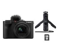 Kit completo per il vlogging Canon PowerShot V1 con sensore CMOS da 22,3 MP, zoom ottico 3,1x e video 4K UHD - Nouvo