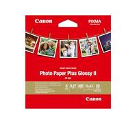 Carta fotografica Canon Plus Glossy II PP-201 5x5" - 20 fogli
