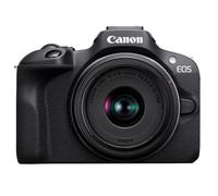 [Pronta consegna] Kit Fotocamera Mirrorless Canon EOS R100 Black + Obiettivo RF-S 18-45mm IS STM - Prodotto in Italiano
