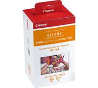 CANON RP-108 KIT INCHIOSTRO + CARTA FOTOGRAFICA ORIGINALE 108 Fogli 100x148mm