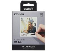 Canon Selphy Square QX10 Color Ink/Etichetta set XS-20L