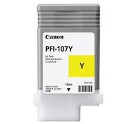 CANON SERBATOIO INCH. YELLOW PFI-107 Y SINGOLO (130ml) x IPF 670 680 685 770 780 785 NEW