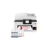 MAXIFY GX2050 EB2 Multifunzione 4 in 1: stampa, copia, scansione fino al formato A4 e dotata di fax, Sistema di inchiostri ricaricabili a 4 colori, ADF da 35 fogli, Velocit?? di stampa: 15 ipm in Bian
