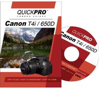 Canon T4i Instructional DVD by QuickPro Camera Guides