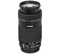 Canon Teleobiettivo Compatto, 55-250 mm F/4-5.6 IS STM, Nero