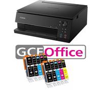 Canon TS6350A Mulifunzione A4 ink-jet WI-FI + 10 cartucce XXL compatibili