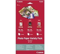 Canon VP-101 Pack Carta Fotografica GP-501 10x15cm (5 fogli) + PP-201 10x15cm (5 fogli) + SG-201 10x15cm (5 fogli)