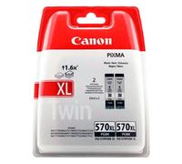 Canon 0318C010 cartuccia d'inchiostro 2 pz Originale Resa elevata (XL) Nero
