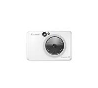 Canon Zoemini S2 Macchina Fotografica Istantanea 8MP - Fotocamera Istantanea Compatta con Specchio, Luce Circolare, Carta Fotografica con Retro Adesivo, Portatile, Bianco Perla