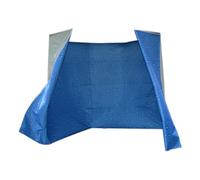 Canopato all'ombra universale - Blocco della luce solare flessibile, mezza copertura completa | Disping ombrello a baldacchino, materiale drappeggiato portatile, bordi elastici antivento, comfort del