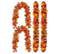 Canopato di acero naturale, decorazione stagionale del tavolo, ornamenti del Ringraziamento per soggiorno, set di sale festive,