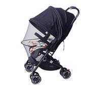 Canopato di passeggino, copertura per passeggino a basso contenuto | UPF50+ GNAT Net Protection Cover Allegato,Berrofere traspiranti per sedili per auto con cerniera a due vie per passeggiate e viaggi