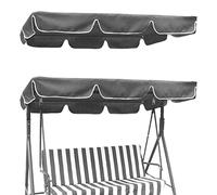 Canopato di ricambio per sedia sedile altalena, coperchio a telaio sedile altalena, copertura impermeabile con tettoia UV impermeabile per l'ombra del sole mobili da giardino sedile altalena esterna