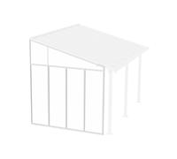 Canopia 3 m Parete laterale Pergola Bianco