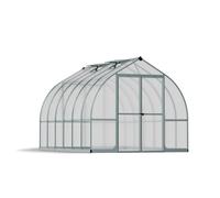Canopia Bella Serra da giardino doppio strato in policarbonato 367x244x219 cm Argento