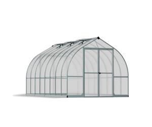 Canopia Bella Serra da giardino doppio strato in policarbonato 490x244x219 cm Argento