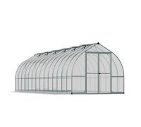 Canopia Bella Serra da giardino doppio strato in policarbonato 844x244x219 cm Argento