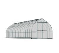 Canopia Bella Serra da giardino doppio strato in policarbonato 964x244x219 cm Argento