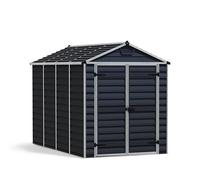 Canopia by Palram, casetta per attrezzi da giardino, Skylight, 6 x 10 cm, in metallo, 186 x 304 cm, pannelli in policarbonato, resistente alla ruggine, protezione UV