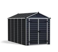 Canopia by Palram, casetta per attrezzi da giardino, Skylight, 6 x 12 cm, in metallo, 185 x 379 cm, pannelli in policarbonato, resistente alla ruggine, protezione UV