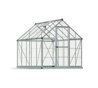 Canopia Harmony Serra da giardino trasparente in policarbonato 306x185x208 cm Argento