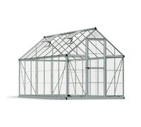 Canopia Harmony Serra da giardino trasparente in policarbonato 426x185x208 cm Argento